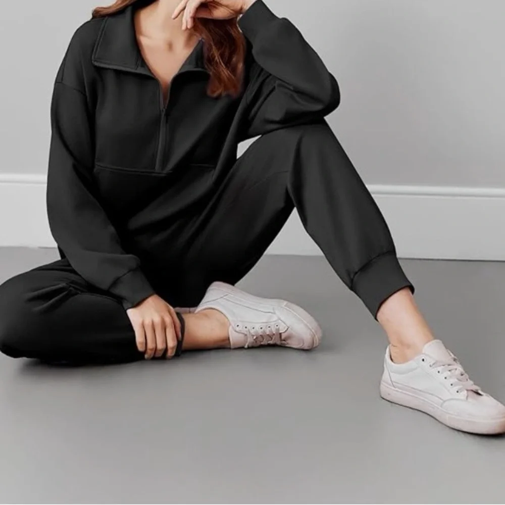 NWT PINSPARK  Black Women's lounge set